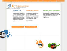 Tablet Screenshot of dynassurances.fr